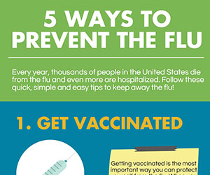 5 ways to prevent the flu