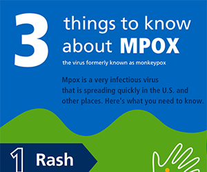Mpox infographic promo