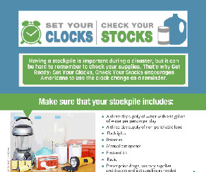 Set your Clocks Check your Stocks